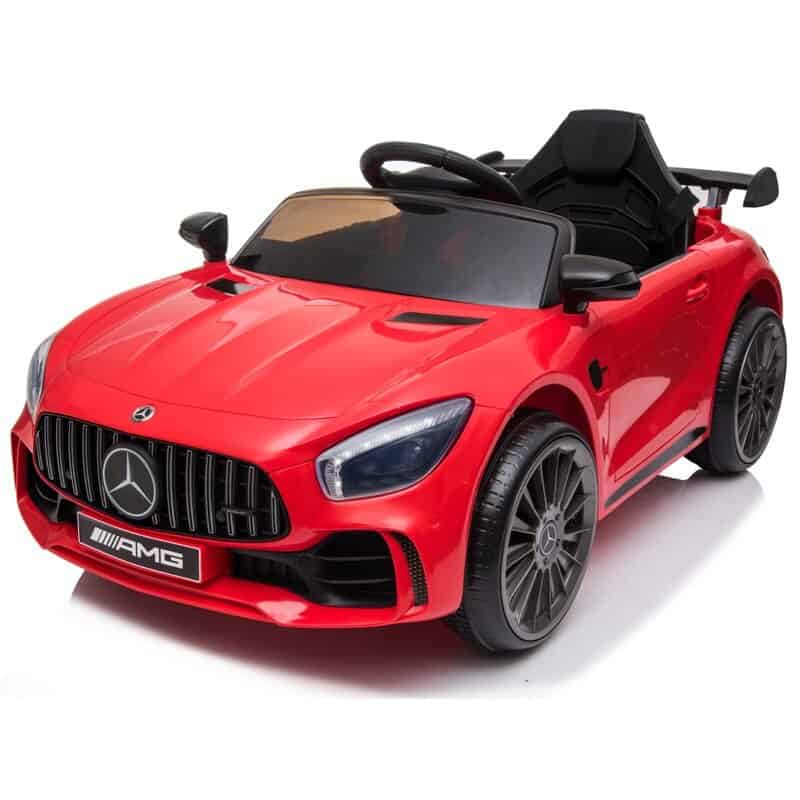 Coche Eléctrico Para Niños Y Bebe Mercedes Amg Gtr Rojo