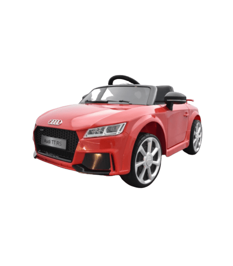 Coche Eléctrico Para Niños Y Bebe Rojo Audi Tt Rs