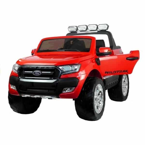 Coche Eléctrico Para Niños Y Bebe 4X4 Rojo De 2 Plazas