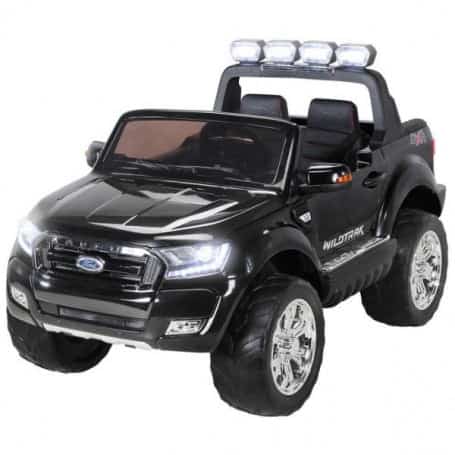 Coche Eléctrico Para Niños Y Bebe 4X4 Negro De 2 Plazas