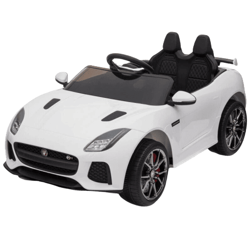 Coche Eléctrico Para Niños Y Bebe Jaguar F-Type De 2 Plazas De 12 Voltios