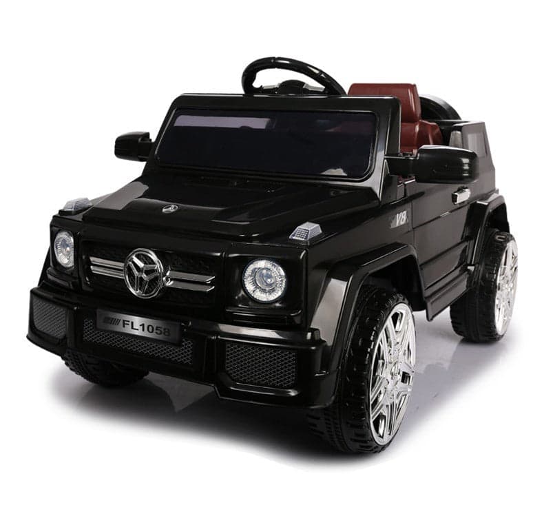 Coche Eléctrico Para Niños Y Bebe 4X4 Negro