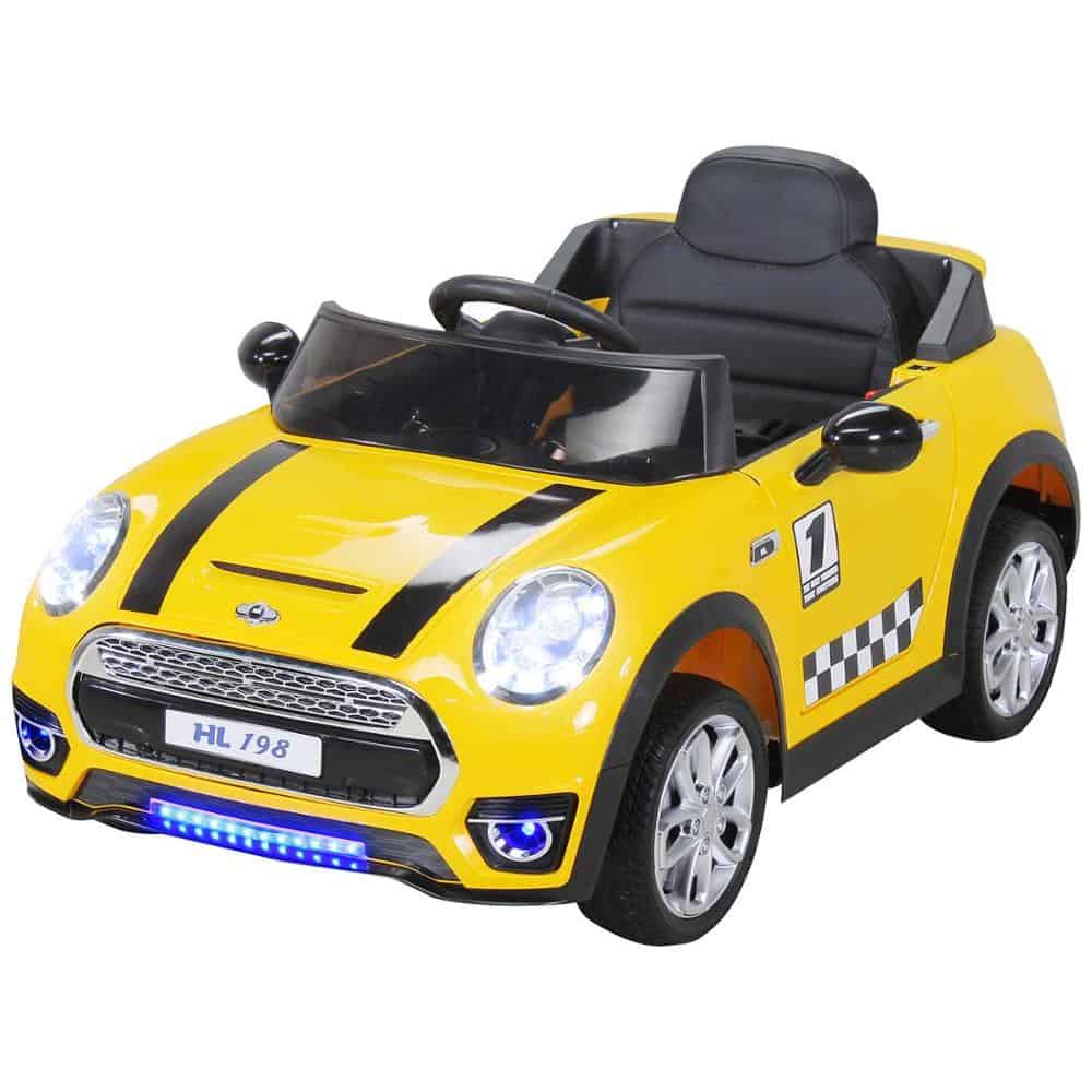 Coche Eléctrico Para Niños Y Bebe Mini Cooper