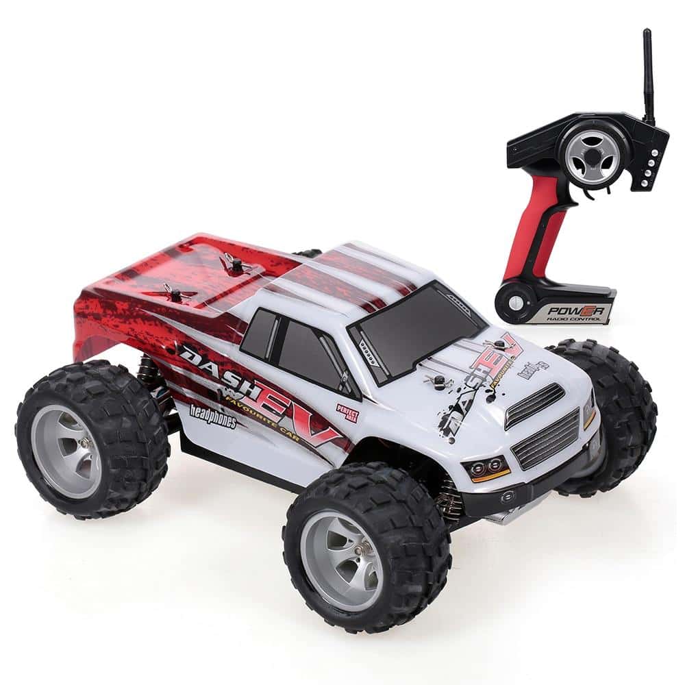 Monster Truck Teledirigido Coche Rc 1/18