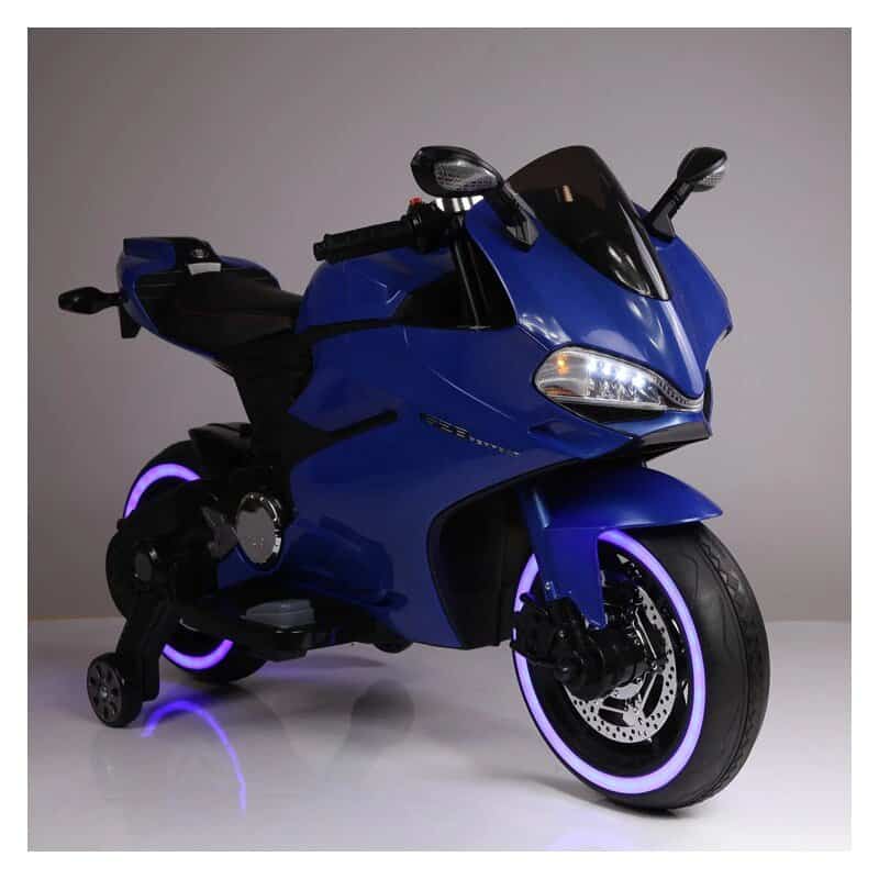 Moto Electrica Niños Ducati Azul