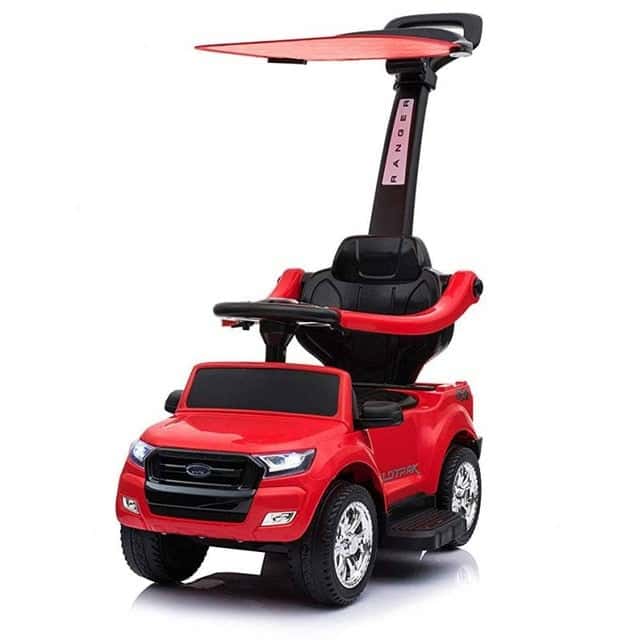 Coche Correpasillos Eléctrico Rojo