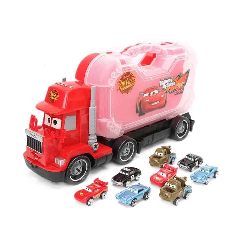 Camiones De Juguete Coches Con Camión Y Coches