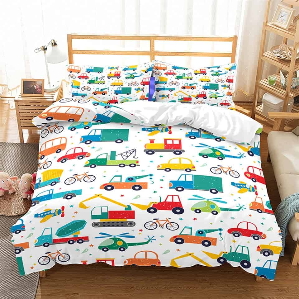 Funda Nordica Infantil Coche De Niño