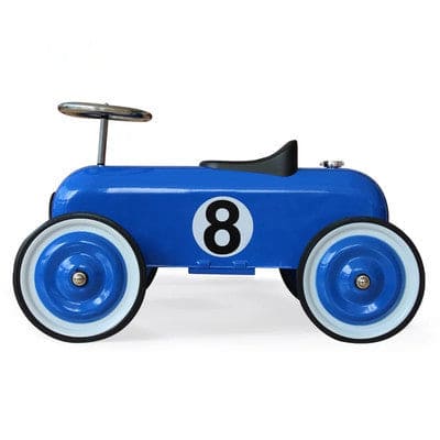 Coche Correpasillos Metal Azul