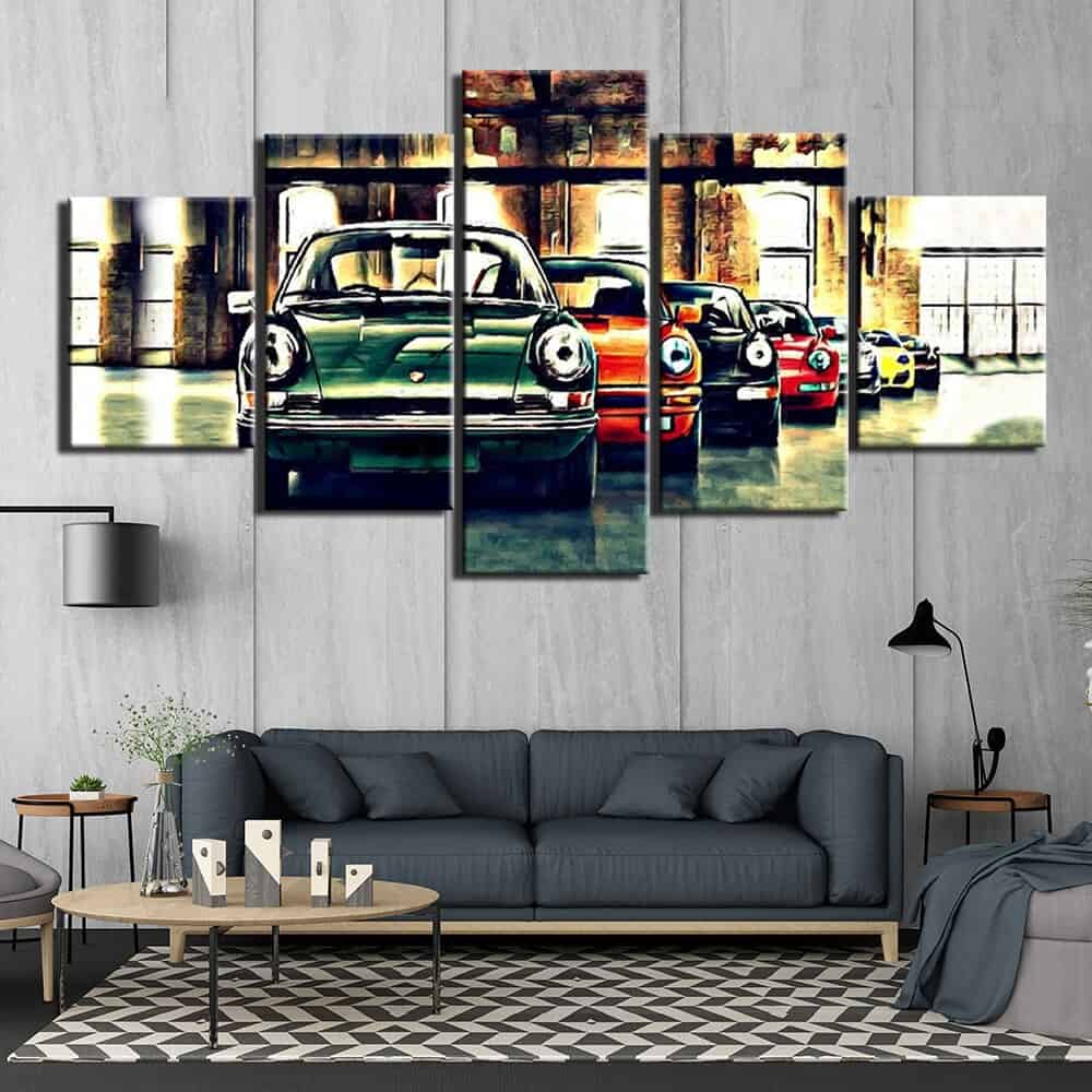 Cuadros De Coches Antiguo