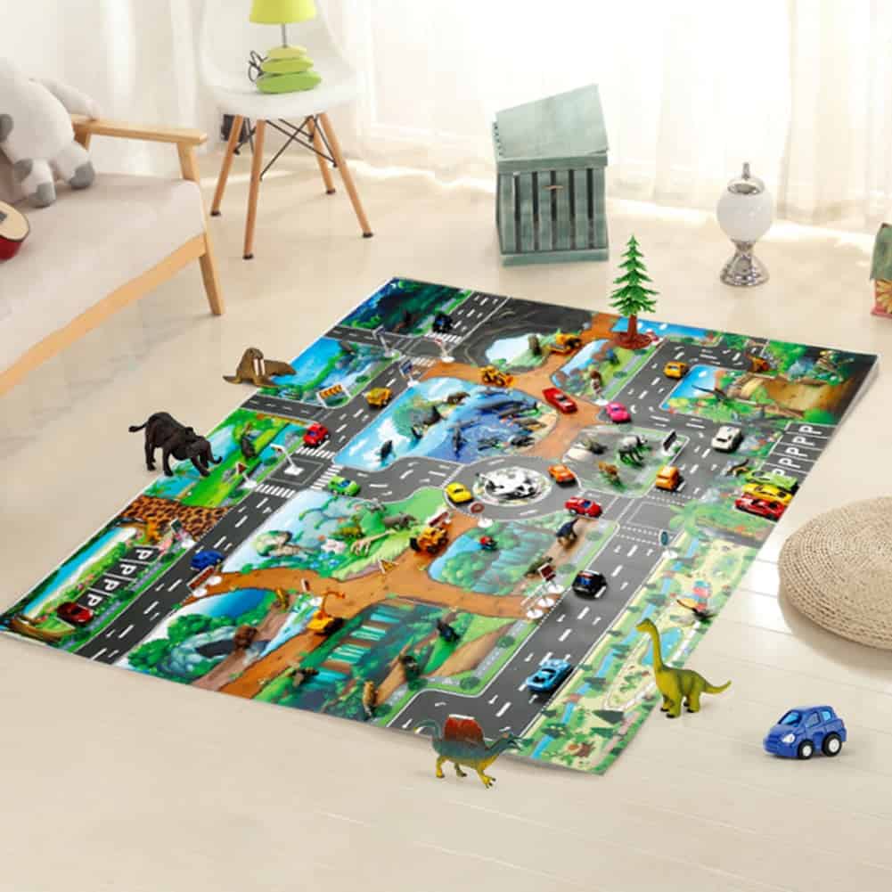 Alfombra Circuito Coches Niño