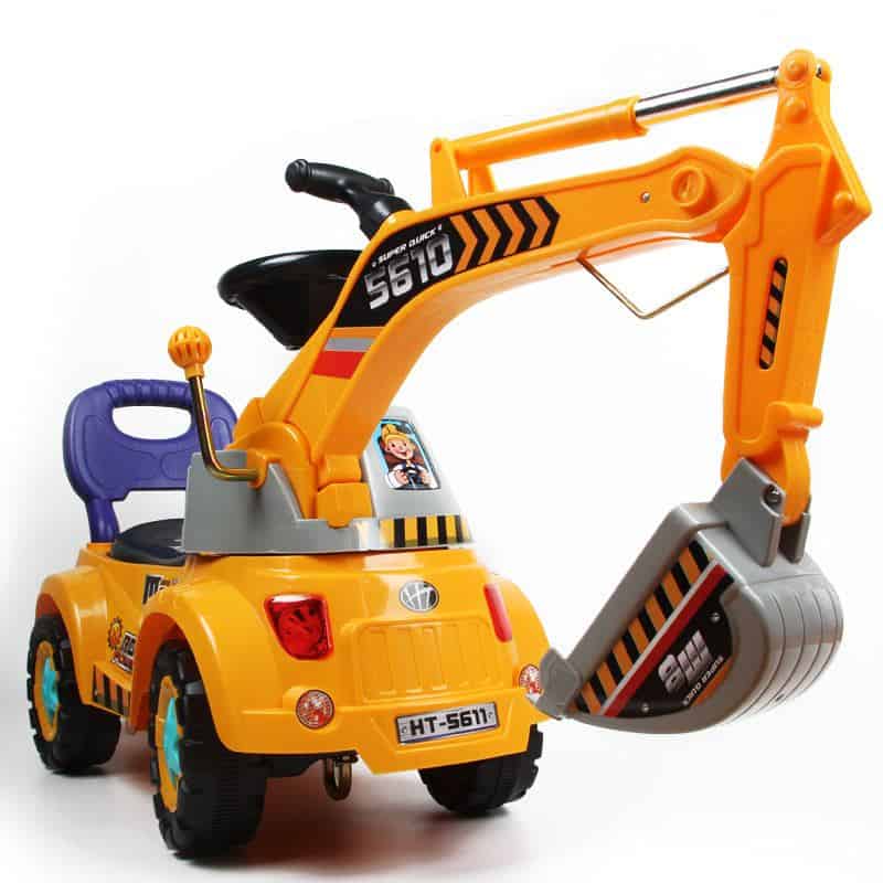 Coche Correpasillos Excavadora