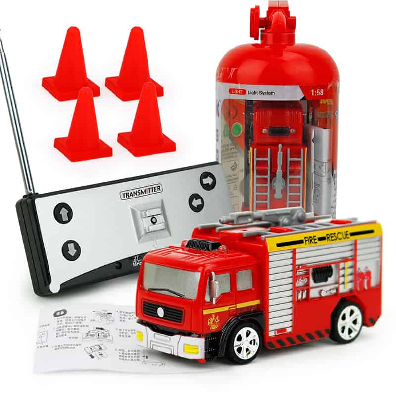 Camiones Teledirigidos Bombero De 3 Años