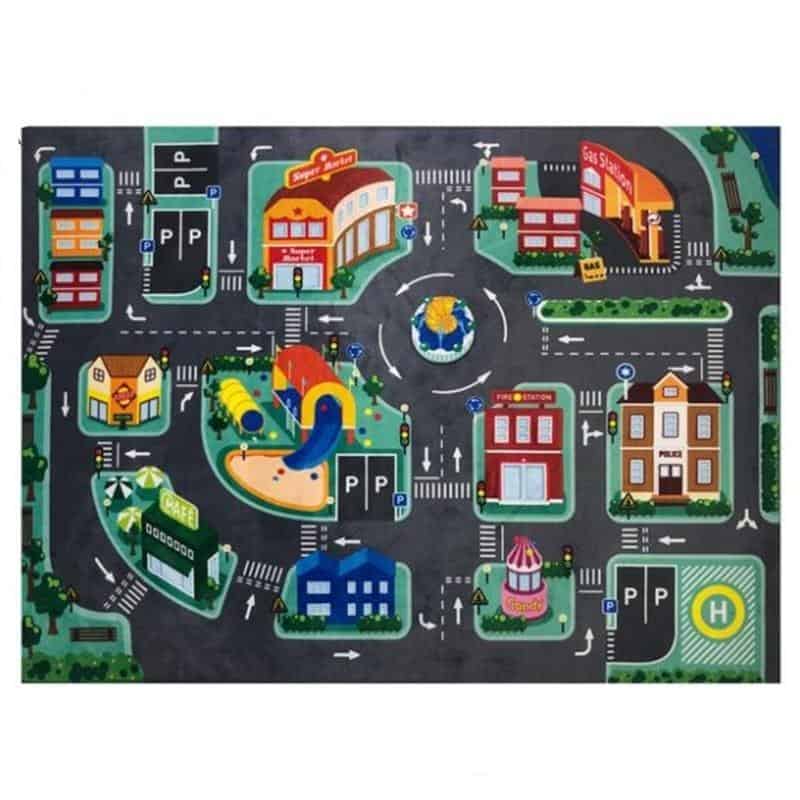Alfombra Circuito Coches Diseño Infantil