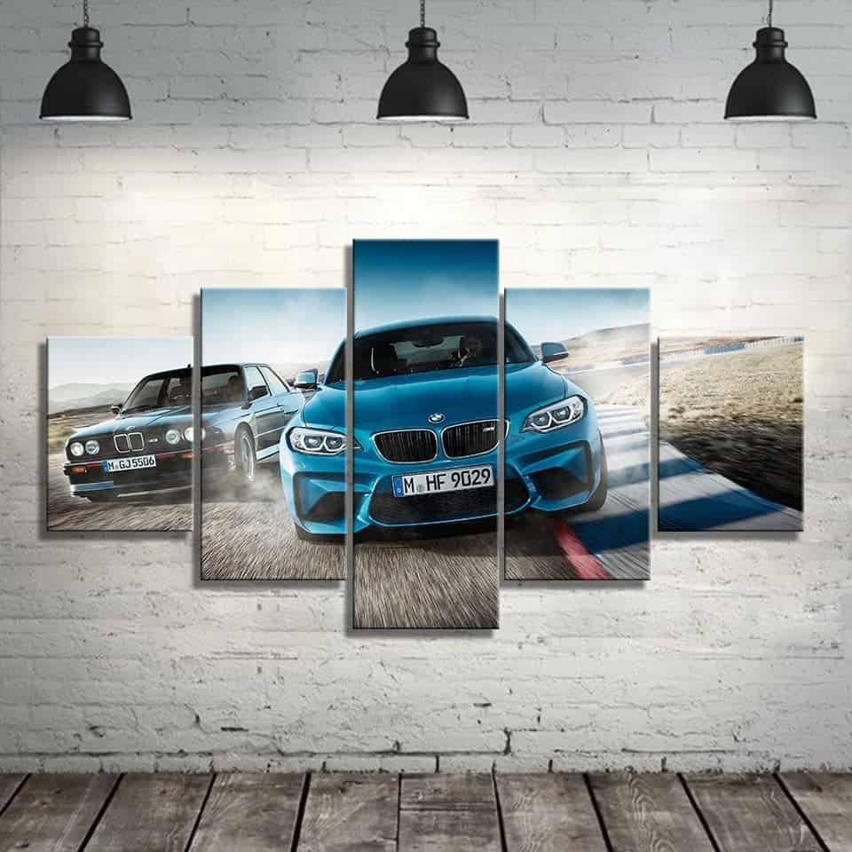 Cuadros De Coches Mural