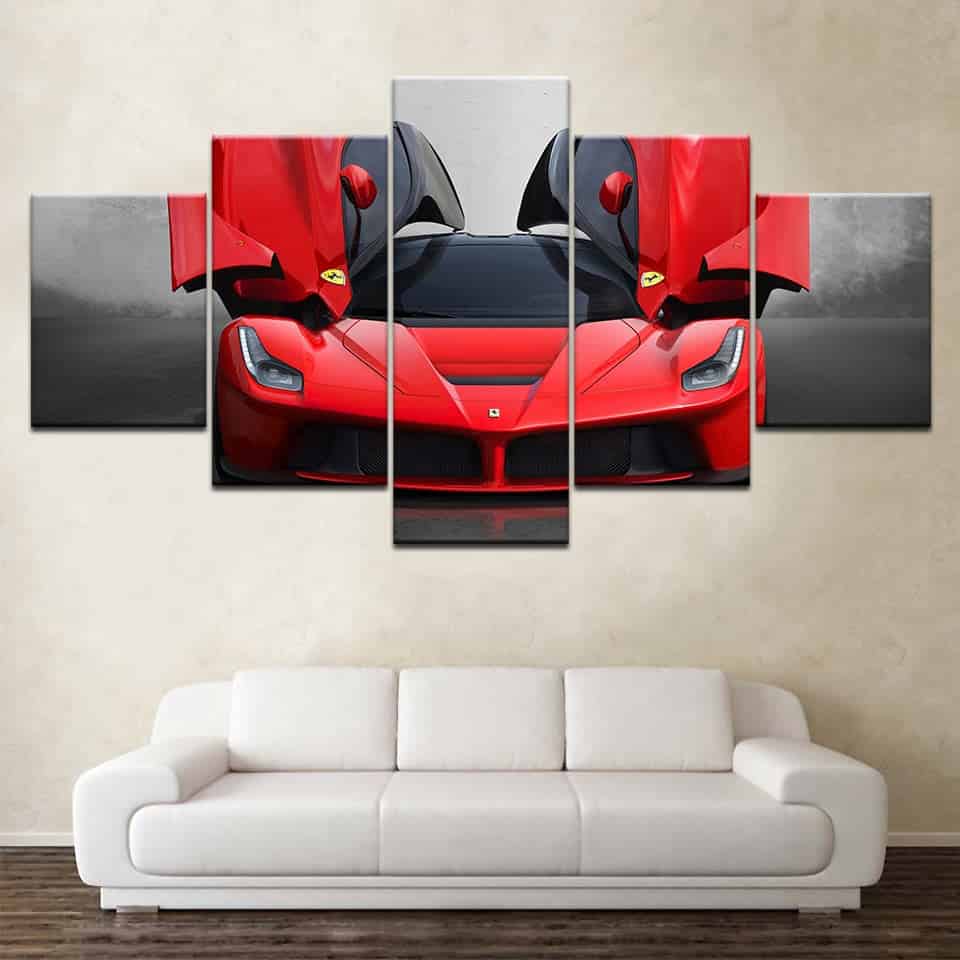 Cuadros De Coches Ferrari