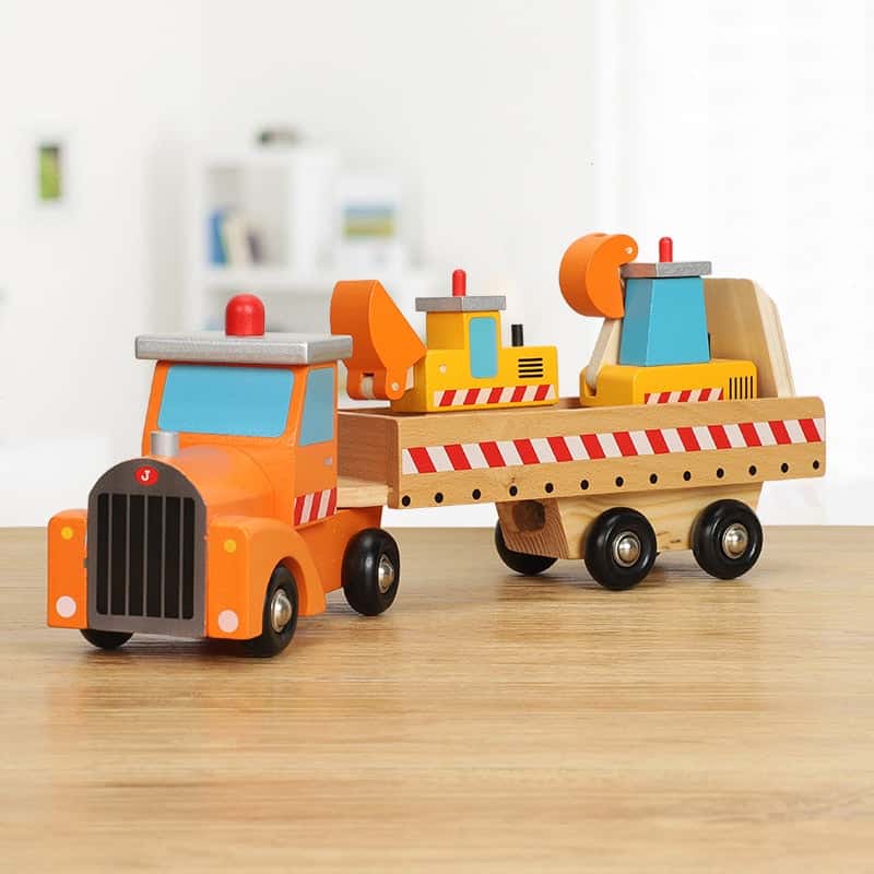 Camiones De Juguete Transporte De Niños De Madera