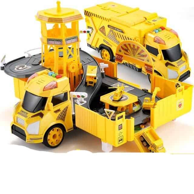 Garaje Coches Juguete Estacionamiento Transportable En Varios Colores