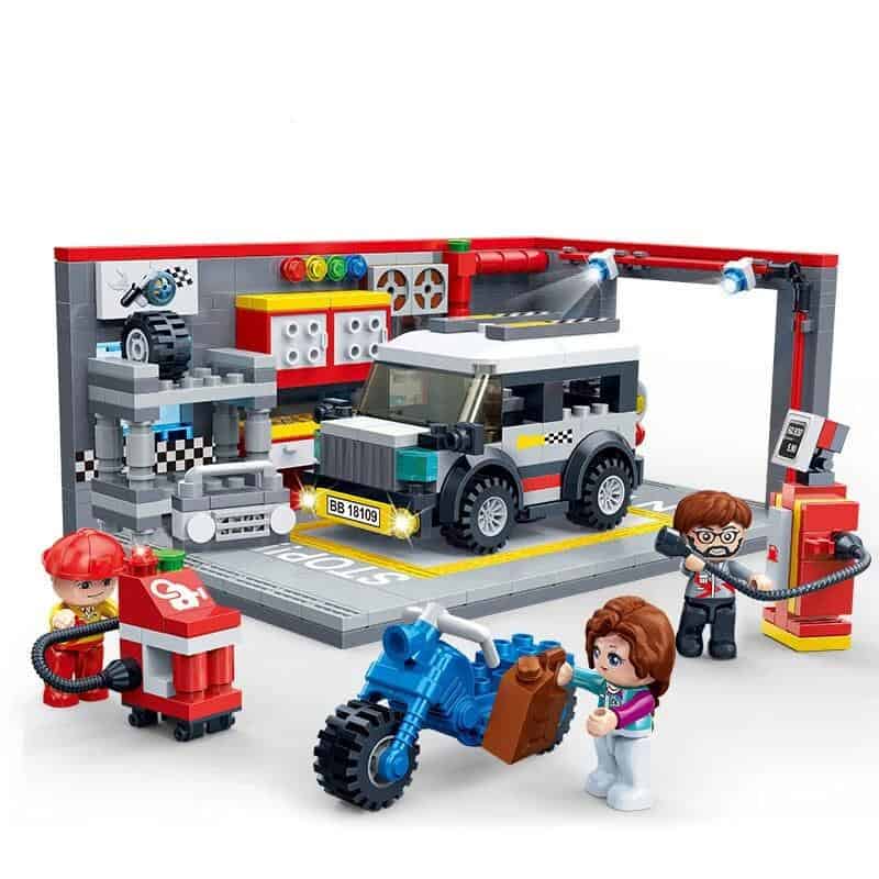Garaje Coches Juguete Estacionamiento Playmobil