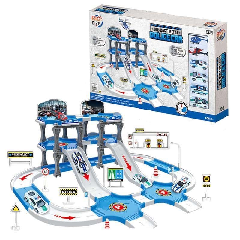 Garaje Coches Juguete Circuito Con Niveles