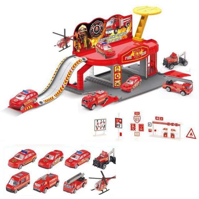Garaje Coches Juguete Estacionamiento Para Niños