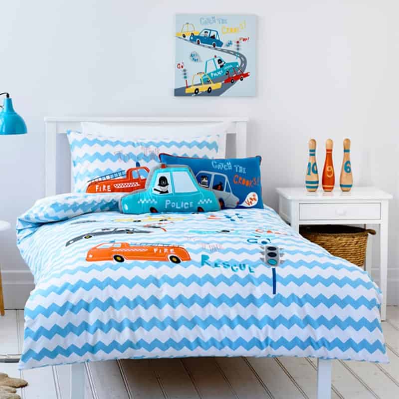 Funda Nordica Infantil Patrón De Coche
