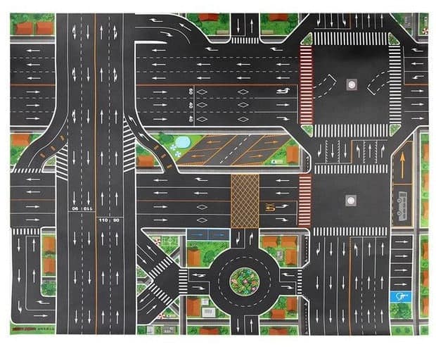 Alfombra Coches Carretera