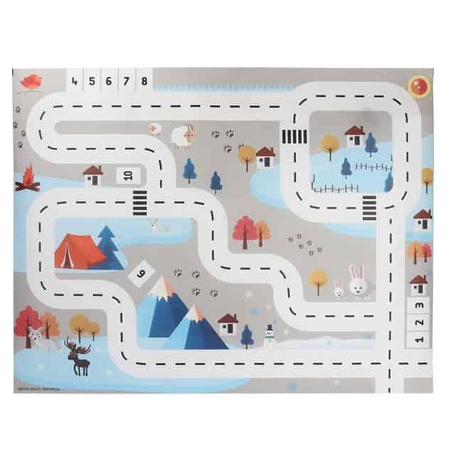 Alfombra Circuito Coches Bebé Niño