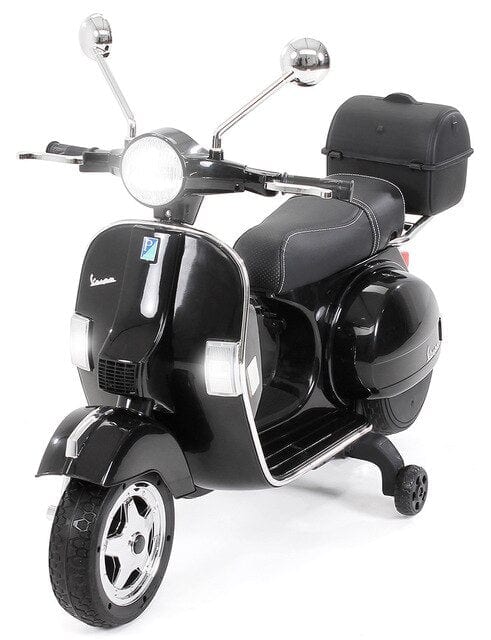 Moto Electrica Niños Scooter Negro