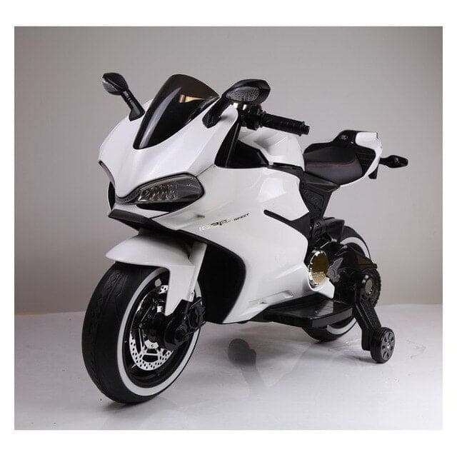 Moto Electrica Niños Ducati Blanco