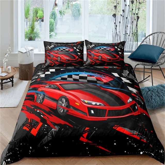 Funda Nordica Infantil Coche De Carreras