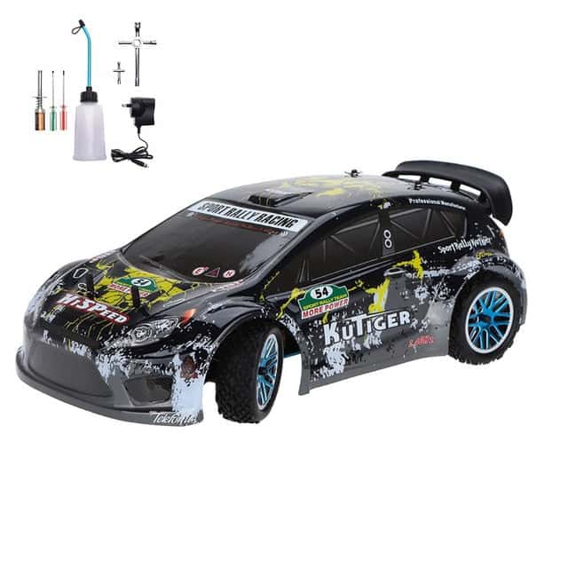 Coche Teledirigido Rc Rally Térmico