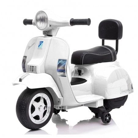 Moto Electrica Bebe Scooter Blanco