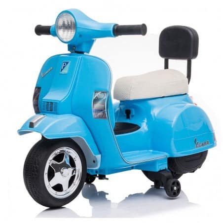 Moto Electrica Niños Scooter Azul