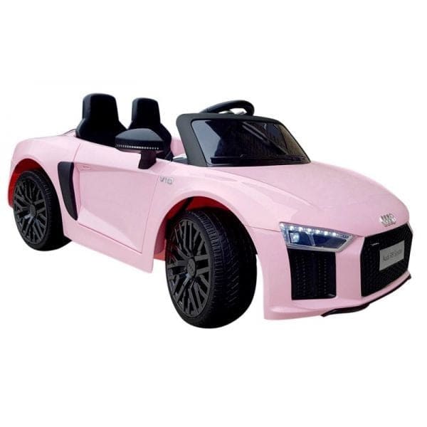 Coche Electrico Bebe Audi R8 Rosa De 2 Plazas