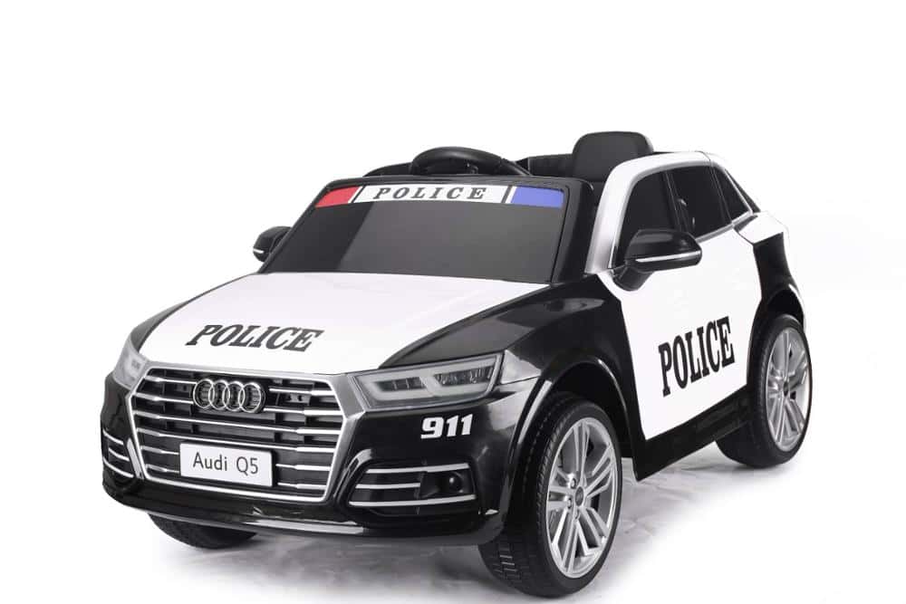 Coche Eléctrico Para Niños Y Bebe Policía