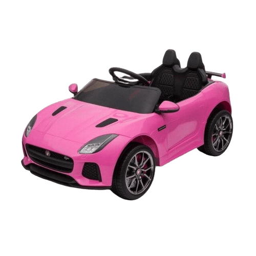 Coche Eléctrico Para Niños Y Bebe 12V Rosa De 2 Plazas