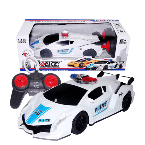 Coche Teledirigido Bebé Policía