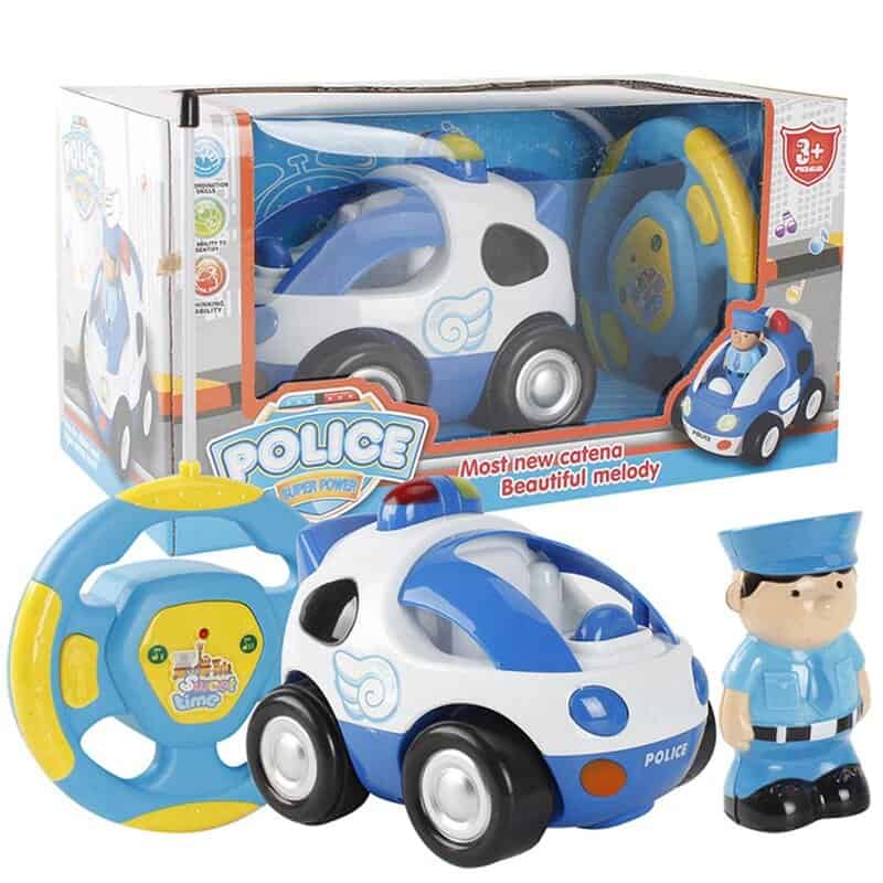 Coche Teledirigido Bebé Policía
